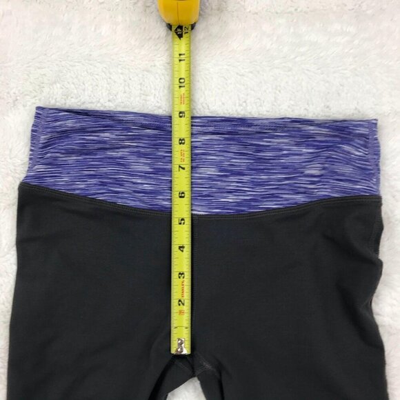 Fabletics Rio Run Crop Leggings XS Zip Pocket - Picture 4 of 6